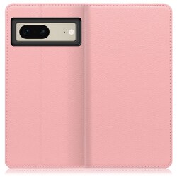 WORK16GG-PK-GPX7 [LOOF Simplle Google Pixel 7用 本革スマホケース/スタンド機能＆カードポケット付き ピンク]