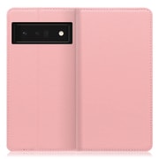 WORK16GG-PK-GPX6P [LOOF Simplle Google Pixel 6 Pro用 本革スマホケース/スタンド機能＆カードポケット付き ピンク]