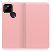 WORK16GG-PK-GPX5A5G [LOOF Simplle Google Pixel 5a（5G）用 本革スマホケース/スタンド機能＆カードポケット付き ピンク]