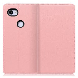 WORK16GG-PK-3AXL [LOOF Simplle Google Pixel 3a XL用 本革スマホケース/スタンド機能＆カードポケット付き ピンク]