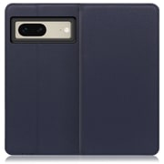 WORK16GG-NY-GPX7 [LOOF Simplle Google Pixel 7用 本革スマホケース/スタンド機能＆カードポケット付き ネイビー]