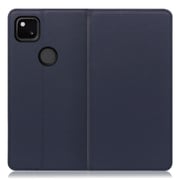 WORK16GG-NY-GPX4A [LOOF Simplle Google Pixel 4a用 本革スマホケース/スタンド機能＆カードポケット付き ネイビー]