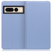 WORK16GG-BU-GPX7P [LOOF Simplle Google Pixel 7 Pro用 本革スマホケース/スタンド機能＆カードポケット付き ブルー]