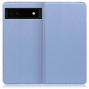 WORK16GG-BU-GPX6A [LOOF Simplle Google Pixel 6a用 本革スマホケース/スタンド機能＆カードポケット付き ブルー]