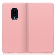 WORK16AO-PK-ZERO2 [LOOF Simplle AQUOS zero2用 本革スマホケース/スタンド機能＆カードポケット付き ピンク]