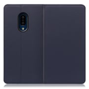 WORK16AO-NY-ZERO2 [LOOF Simplle AQUOS zero2用 本革スマホケース/スタンド機能＆カードポケット付き ネイビー]