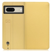 WORK23GG-YL-GPX7 [LOOF Hold Google Pixel 7用 ベルト付きの本革スマホケース/スタンド機能＆カードポケット付き ジャスミンイエロー]