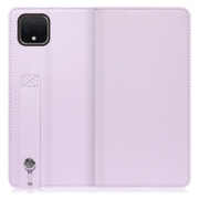 WORK23GG-PL-PX4XL [LOOF Hold Google Pixel 4 XL用 ベルト付きの本革スマホケース/スタンド機能＆カードポケット付き ラベンダー]