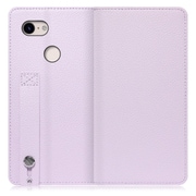 WORK23GG-PL-PX3 [LOOF Hold Google Pixel 3用 ベルト付きの本革スマホケース/スタンド機能＆カードポケット付き ラベンダー]
