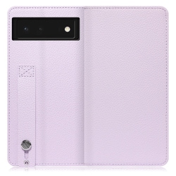 WORK23GG-PL-GPX6 [LOOF Hold Google Pixel 6用 ベルト付きの本革スマホケース/スタンド機能＆カードポケット付き ラベンダー]