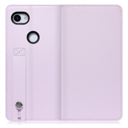 WORK23GG-PL-3AXL [LOOF Hold Google Pixel 3a XL用 ベルト付きの本革スマホケース/スタンド機能＆カードポケット付き ラベンダー]