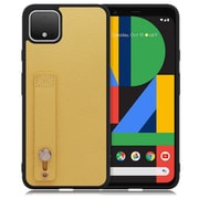 WORK26GG-YL-PX4XL [LOOF Hold-Shell Google Pixel 4 XL用 本革スマホケース/ホールドベルト付き ジャスミンイエロー]