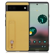 WORK26GG-YL-GPX6A [LOOF Hold-Shell Google Pixel 6a用 本革スマホケース/ホールドベルト付き ジャスミンイエロー]