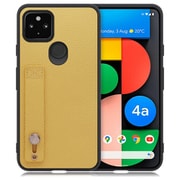 WORK26GG-YL-GPX4A5G [LOOF Hold-Shell Google Pixel 4a（5G）用 本革スマホケース/ホールドベルト付き ジャスミンイエロー]