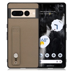 WORK26GG-GB-GPX7P [LOOF Hold-Shell Google Pixel 7 Pro用 本革スマホケース/ホールドベルト付き グレージュ]