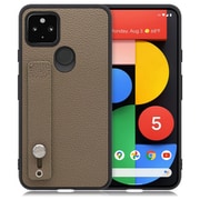 WORK26GG-GB-GPX5 [LOOF Hold-Shell Google Pixel 5用 本革スマホケース/ホールドベルト付き グレージュ]