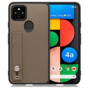 WORK26GG-GB-GPX4A5G [LOOF Hold-Shell Google Pixel 4a（5G）用 本革スマホケース/ホールドベルト付き グレージュ]
