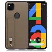 WORK26GG-GB-GPX4A [LOOF Hold-Shell Google Pixel 4a用 本革スマホケース/ホールドベルト付き グレージュ]