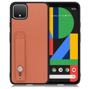 WORK26GG-FM-PX4XL [LOOF Hold-Shell Google Pixel 4 XL用 本革スマホケース/ホールドベルト付き フラミンゴ]