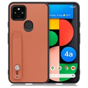 WORK26GG-FM-GPX4A5G [LOOF Hold-Shell Google Pixel 4a（5G）用 本革スマホケース/ホールドベルト付き フラミンゴ]