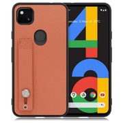 WORK26GG-FM-GPX4A [LOOF Hold-Shell Google Pixel 4a用 本革スマホケース/ホールドベルト付き フラミンゴ]