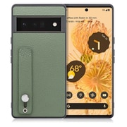 WORK26GG-DG-GPX6P [LOOF Hold-Shell Google Pixel 6 Pro用 本革スマホケース/ホールドベルト付き ダルグリーン]