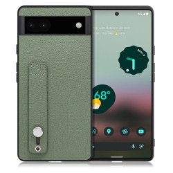 WORK26GG-DG-GPX6A [LOOF Hold-Shell Google Pixel 6a用 本革スマホケース/ホールドベルト付き ダルグリーン]