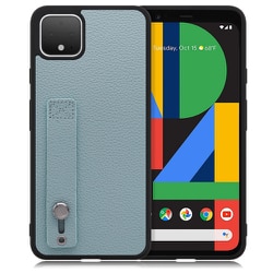 WORK26GG-BU-PX4XL [LOOF Hold-Shell Google Pixel 4 XL用 本革スマホケース/ホールドベルト付き スカイブルー]