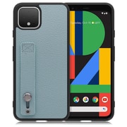 WORK26GG-BU-PX4 [LOOF Hold-Shell Google Pixel 4用 本革スマホケース/ホールドベルト付き スカイブルー]