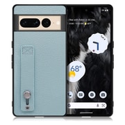 WORK26GG-BU-GPX7P [LOOF Hold-Shell Google Pixel 7 Pro用 本革スマホケース/ホールドベルト付き スカイブルー]