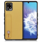 WORK26AO-YL-ZERO6 [LOOF Hold-Shell AQUOS zero6用 本革スマホケース/ホールドベルト付き ジャスミンイエロー]