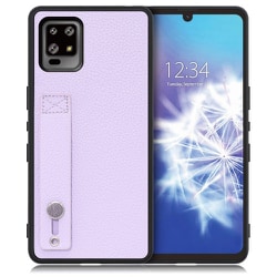 WORK26AO-PL-ZERO6 [LOOF Hold-Shell AQUOS zero6用 本革スマホケース/ホールドベルト付き ラベンダー]