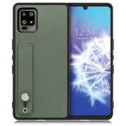 WORK26AO-DG-ZERO6 [LOOF Hold-Shell AQUOS zero6用 本革スマホケース/ホールドベルト付き ダルグリーン]