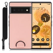 WORK37GG-RS-GPX6P [LOOF Strap-Shell Google Pixel 6 Pro用 首掛けスマホケース/ネックストラップ付き ダースティローズ]
