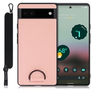 WORK37GG-RS-GPX6A [LOOF Strap-Shell Google Pixel 6a用 首掛けスマホケース/ネックストラップ付き ダースティローズ]