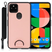 WORK37GG-RS-GPX5A5G [LOOF Strap-Shell Google Pixel 5a（5G）用 首掛けスマホケース/ネックストラップ付き ダースティローズ]