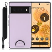 WORK37GG-PL-GPX6P [LOOF Strap-Shell Google Pixel 6 Pro用 首掛けスマホケース/ネックストラップ付き ラベンダーパープル]