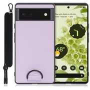 WORK37GG-PL-GPX6 [LOOF Strap-Shell Google Pixel 6用 首掛けスマホケース/ネックストラップ付き ラベンダーパープル]