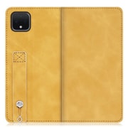 WORK42GG-YL-PX4XL [LOOF Hold-Lite Google Pixel 4 XL用 ベルト付きスマホケース/スタンド機能＆カードポケット付き ゴールデンイエロー]