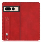 WORK42GG-RD-GPX7P [LOOF Hold-Lite Google Pixel 7 Pro用 ベルト付きスマホケース/スタンド機能＆カードポケット付き ロイヤルレッド]