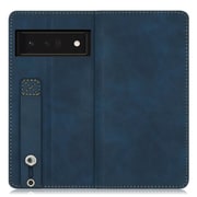 WORK42GG-BU-GPX6P [LOOF Hold-Lite Google Pixel 6 Pro用 ベルト付きスマホケース/スタンド機能＆カードポケット付き クラシックブルー]