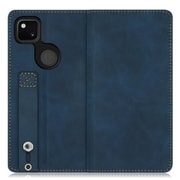 WORK42GG-BU-GPX4A [LOOF Hold-Lite Google Pixel 4a用 ベルト付きスマホケース/スタンド機能＆カードポケット付き クラシックブルー]