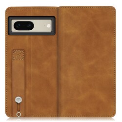 WORK42GG-BN-GPX7 [LOOF Hold-Lite Google Pixel 7用 ベルト付きスマホケース/スタンド機能＆カードポケット付き サンドブラウン]