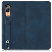 WORK42AO-BU-SEN3 [LOOF Hold-Lite AQUOS sense3/sense3 lite/sense3 basic用 ベルト付きスマホケース/スタンド機能＆カードポケット付き クラシックブルー]