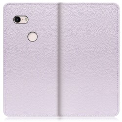 WORK47GG-PL-PX3XL [LOOF Book Google Pixel 3 XL用 本革スマホケース/スタンド機能＆カードポケット付き ラベンダー]
