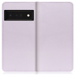 WORK47GG-PL-GPX6P [LOOF Book Google Pixel 6 Pro用 本革スマホケース/スタンド機能＆カードポケット付き ラベンダー]