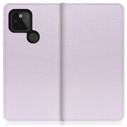 WORK47GG-PL-GPX4A5G [LOOF Book Google Pixel 4a（5G）用 本革スマホケース/スタンド機能＆カードポケット付き ラベンダー]