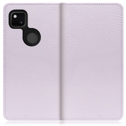 WORK47GG-PL-GPX4A [LOOF Book Google Pixel 4a用 本革スマホケース/スタンド機能＆カードポケット付き ラベンダー]