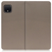WORK47GG-GB-PX4XL [LOOF Book Google Pixel 4 XL用 本革スマホケース/スタンド機能＆カードポケット付き グレージュ]