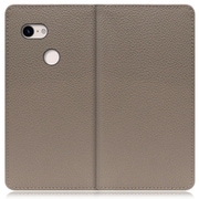 WORK47GG-GB-PX3 [LOOF Book Google Pixel 3用 本革スマホケース/スタンド機能＆カードポケット付き グレージュ]